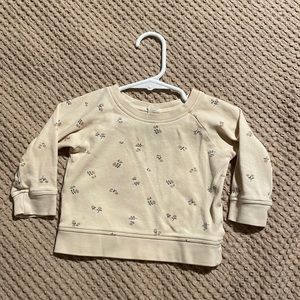 Colored Organics Floral Pullover
